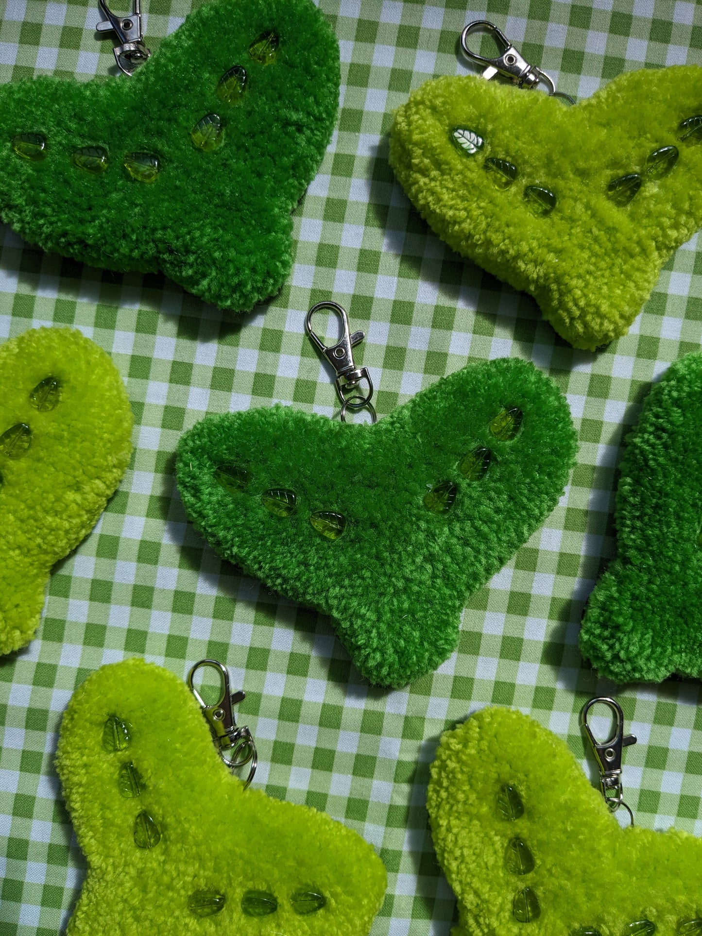 Leaf Sprout Bag Charm